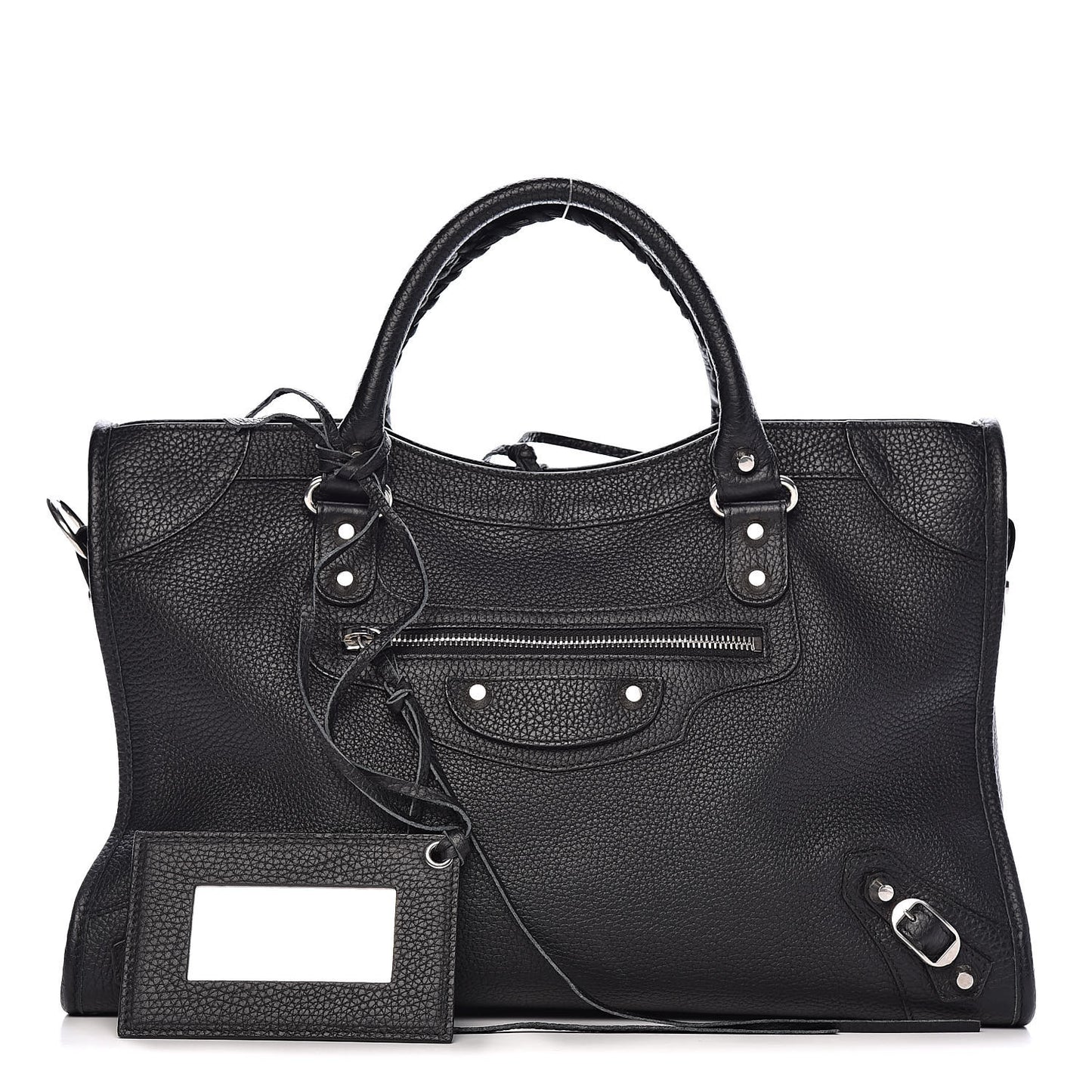 Vibrato Calfskin Classic Silver Hardware City Black