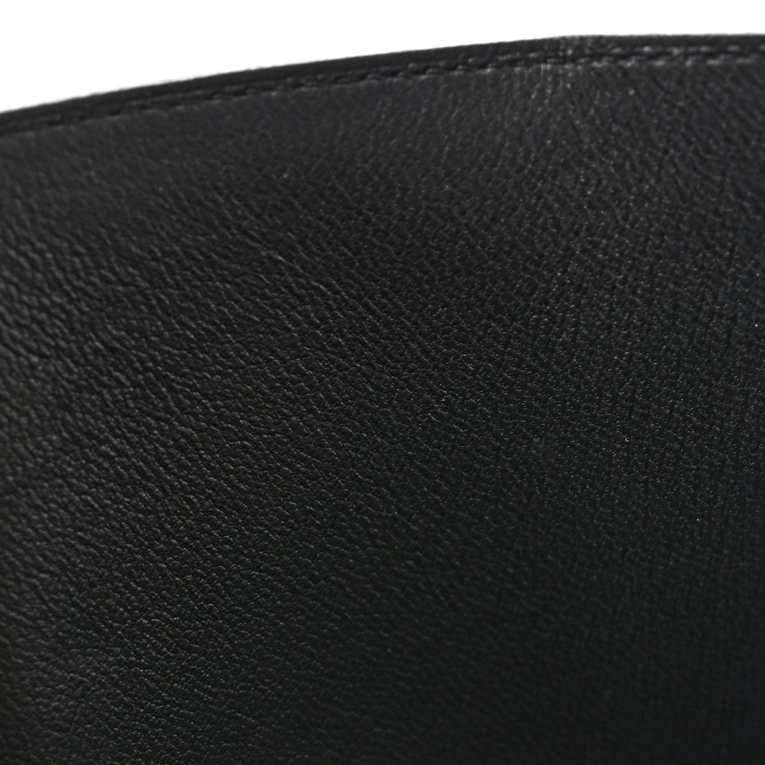 Hermes Epsom Tri-Fold Compact Bearn Wallet Black 8 of 10