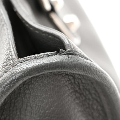 Balenciaga Chevre Silver Metallic Edge Hardware City Gris Acier 12 of 12