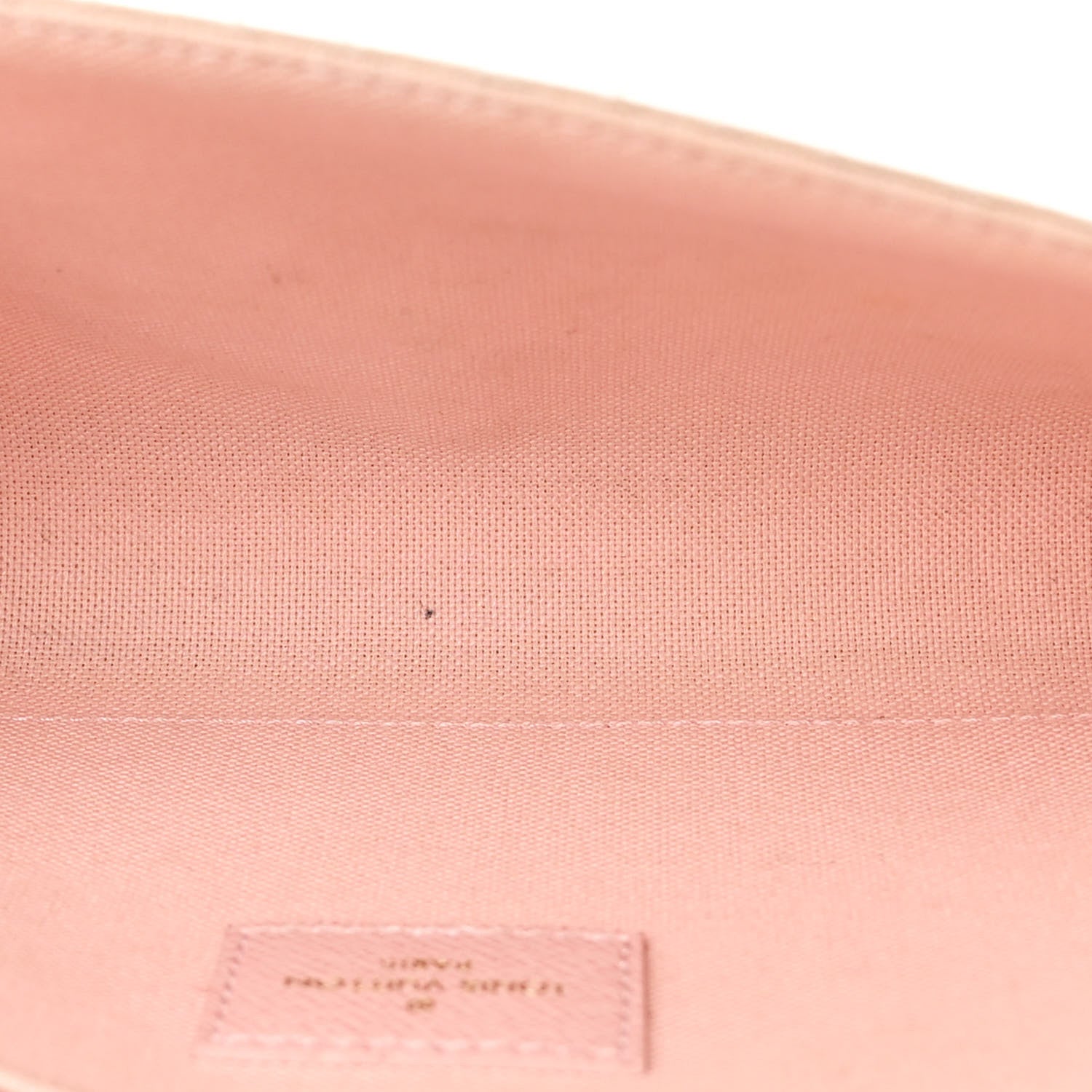 Louis Vuitton Damier Azur Pochette Felicie Chain Wallet Rose Ballerine 6 of 15