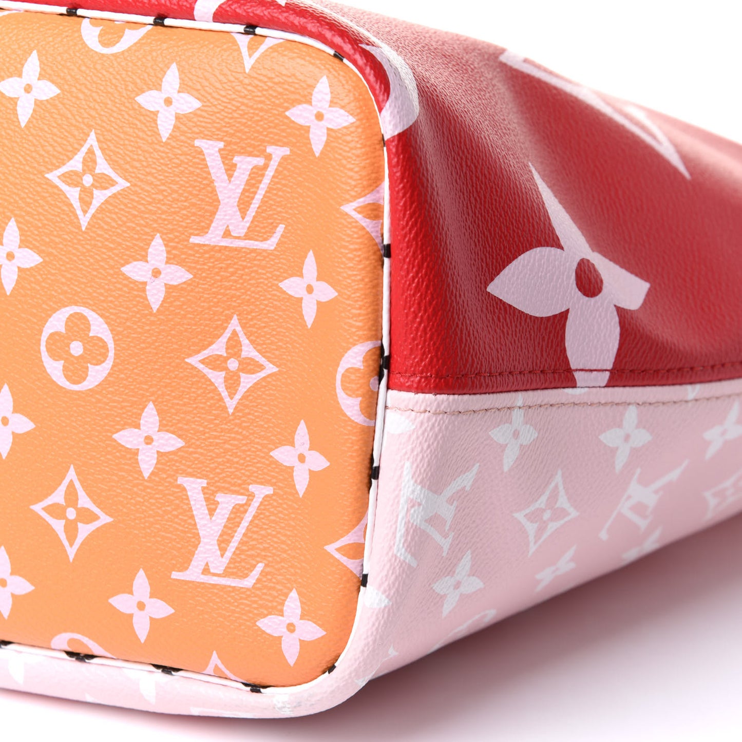 Monogram Giant Neverfull MM Rouge