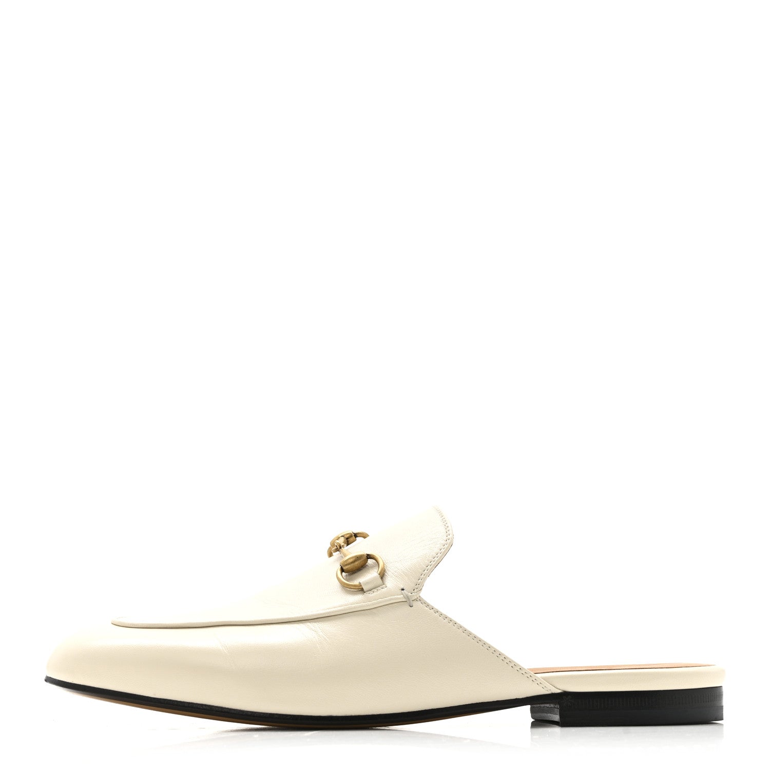 Gucci Malaga Kid Womens Princetown Slippers 39.5 Mystic White 1 of 12