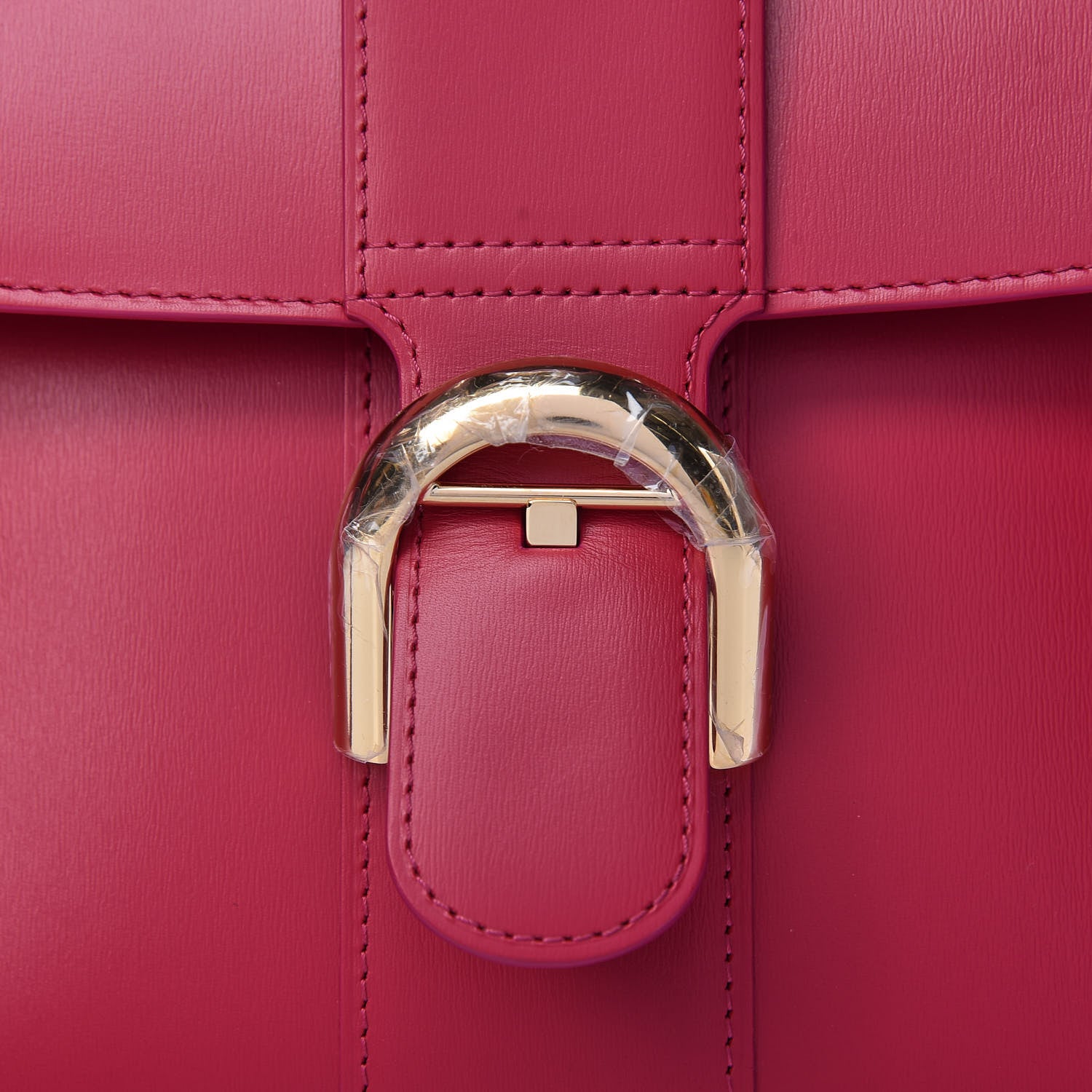 Delvaux Box Calfskin MM Brillant Satchel Framboise 8 of 10