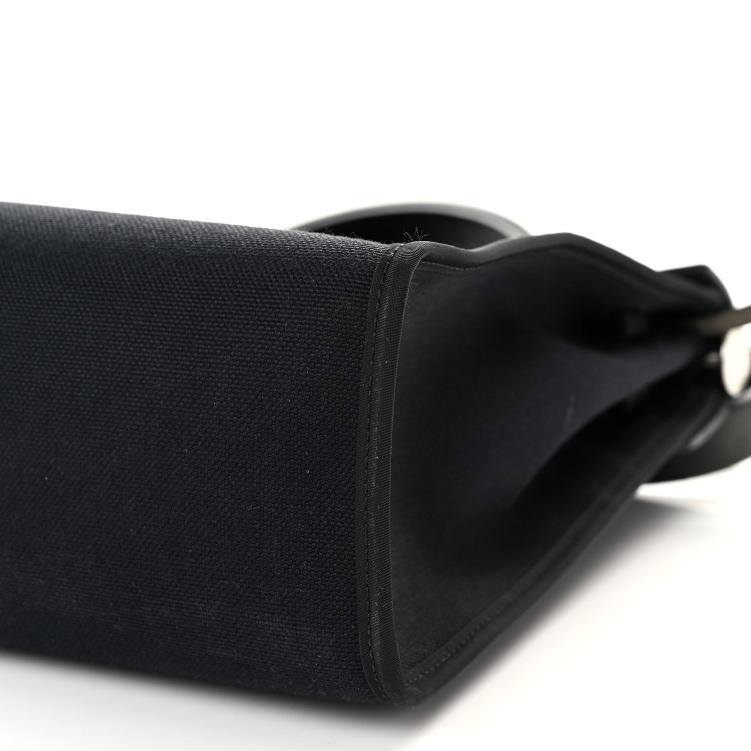 Hermes Military Toile Vache Hunter Herbag Zip PM 31 Black 11 of 11