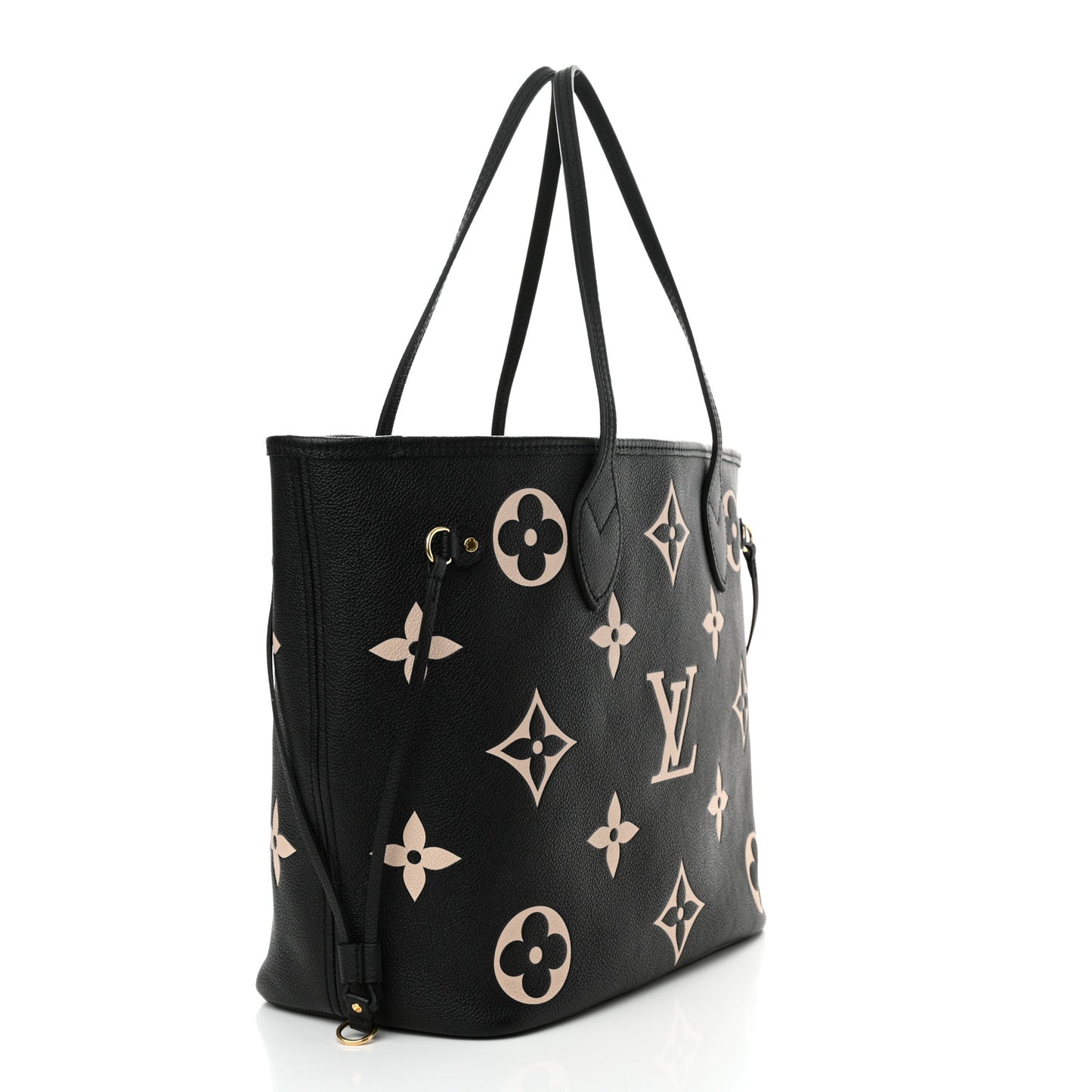Empreinte Monogram Giant Neverfull MM Black Beige