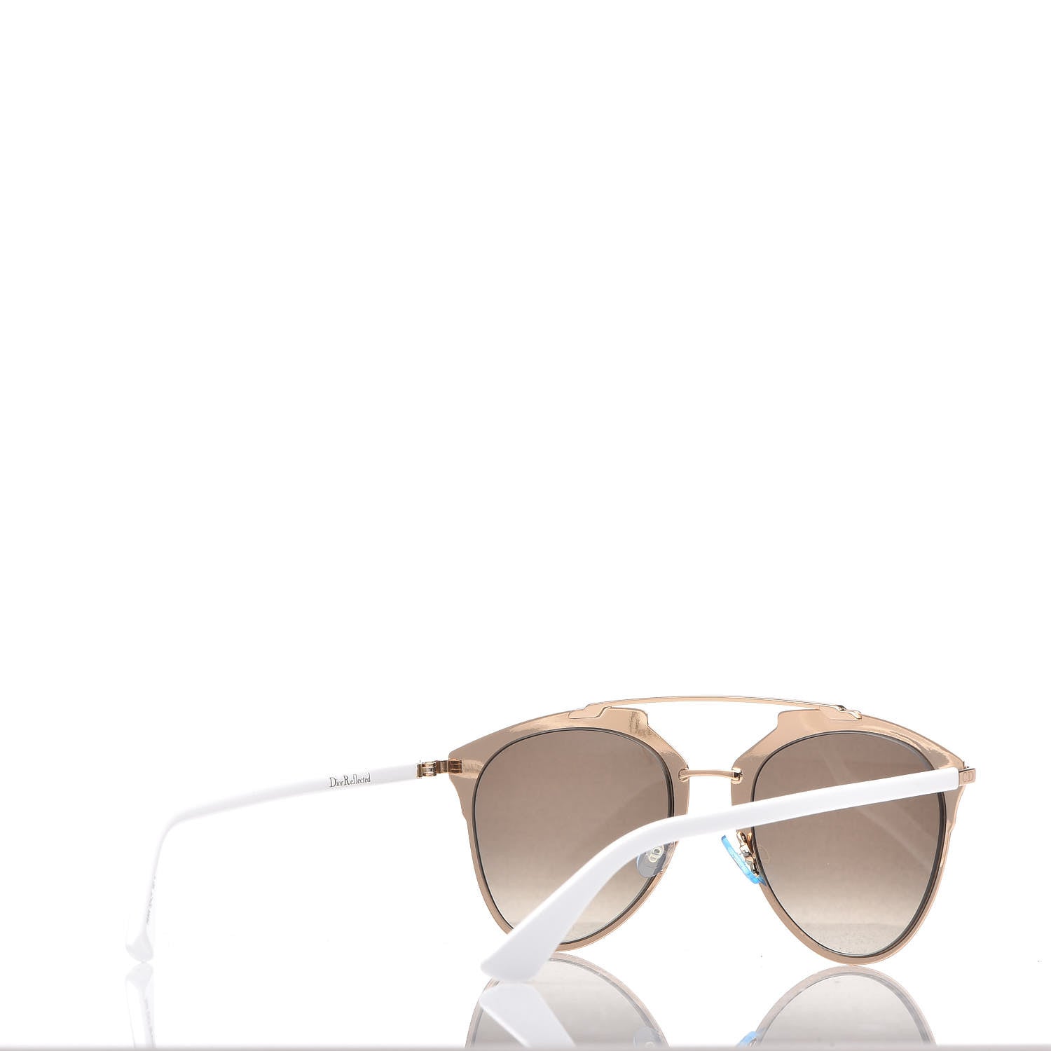 Christian Dior Reflected Sunglasses Rose Gold White 4 of 9