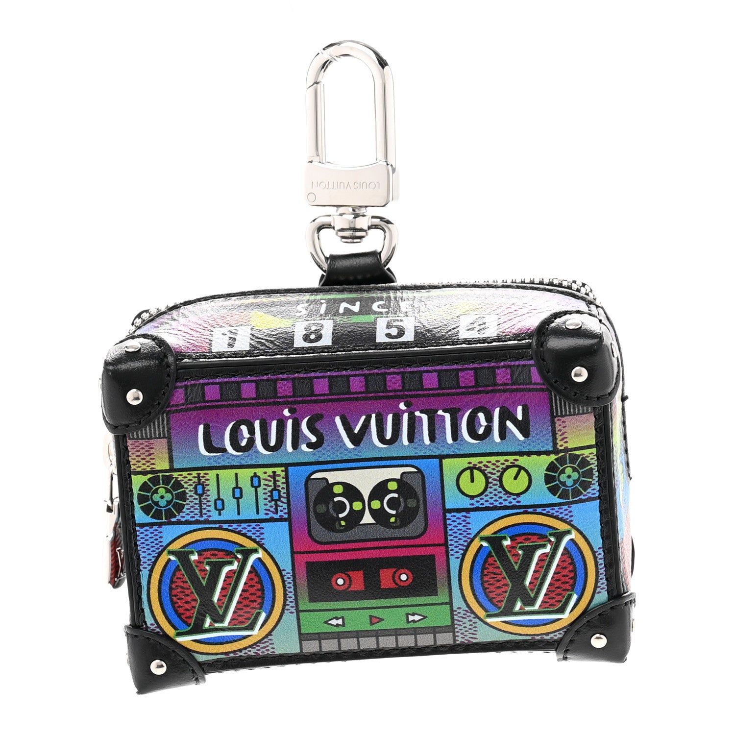 Louis Vuitton Calfskin LV Stereo Bag Charm Multicolor 1 of 6