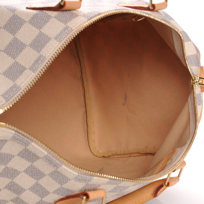 Louis Vuitton Damier Azur Speedy 35 6 of 9