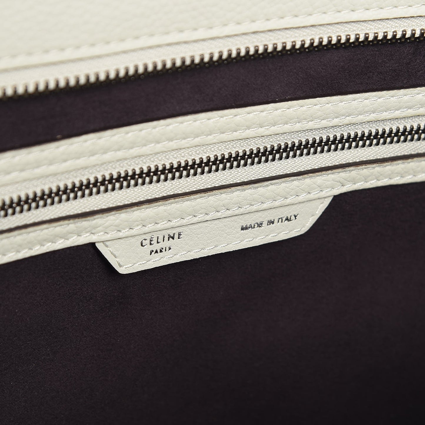 Pebbled Calfskin Mini Luggage Lune