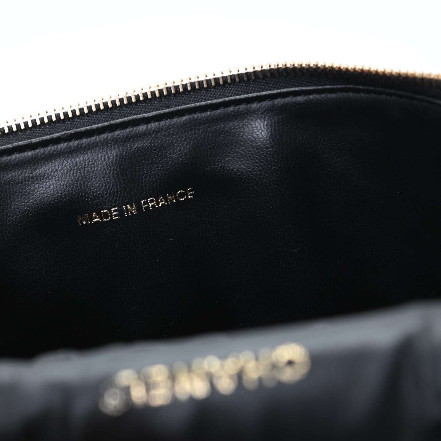 Chanel Caviar Vanity Cosmetic Case Black 9 of 10