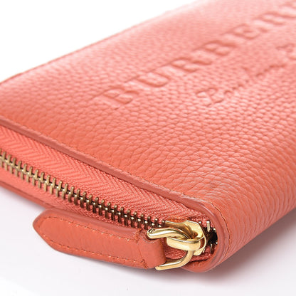Burberry Soft Grain Elmore Zip Around Wallet Orange 5 of 8
