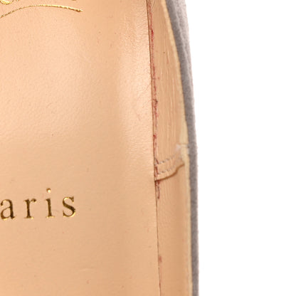 Christian Louboutin Veau Velours So Kate 120 Pumps 37 Storm 11 of 12