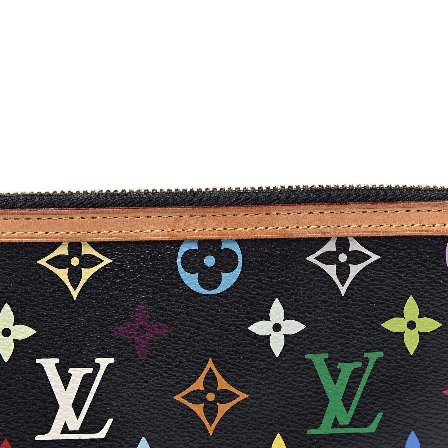 Monogram Multicolor Pochette Milla MM Black