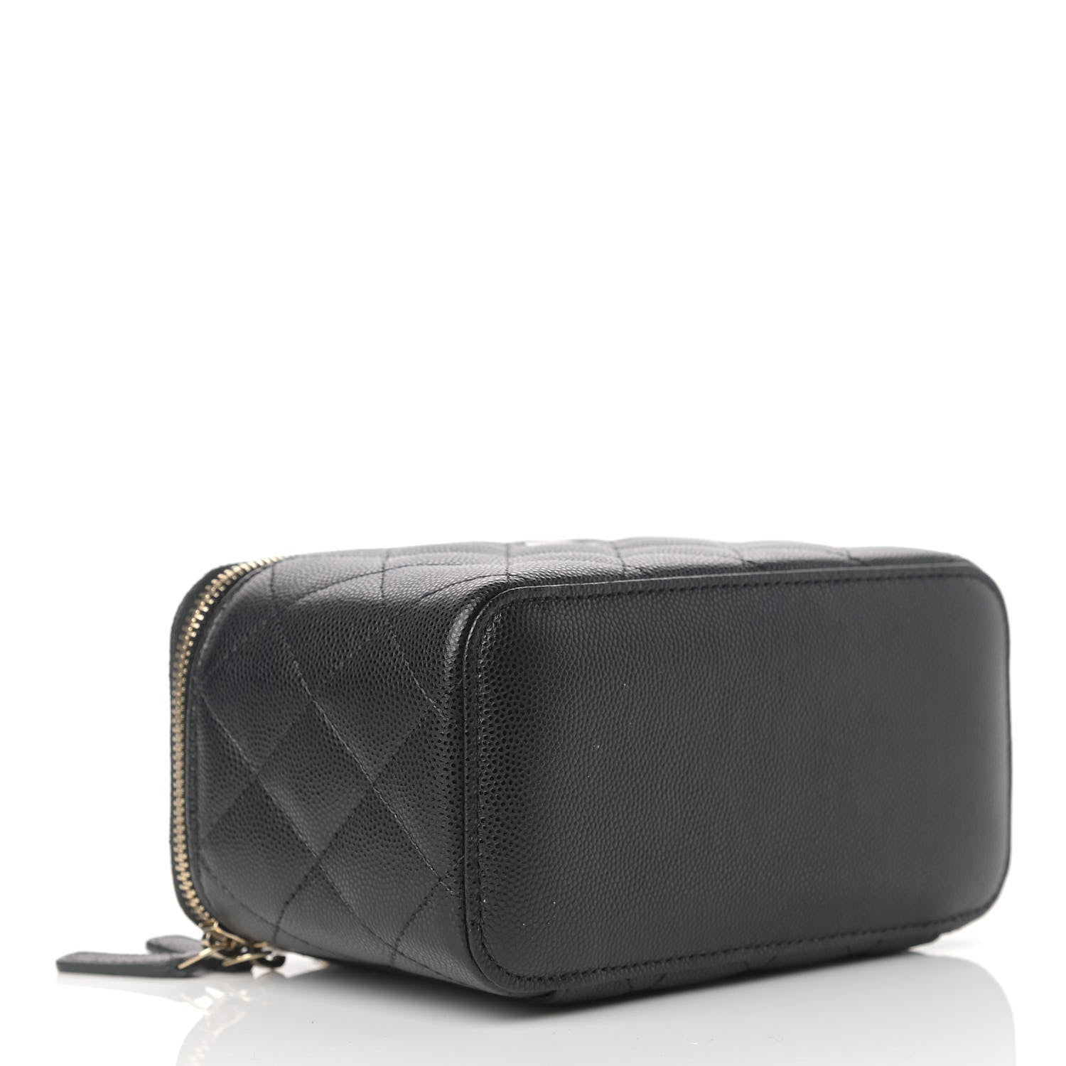 Chanel Caviar Quilted Small Vanity Case With Chain Black 4 of 10