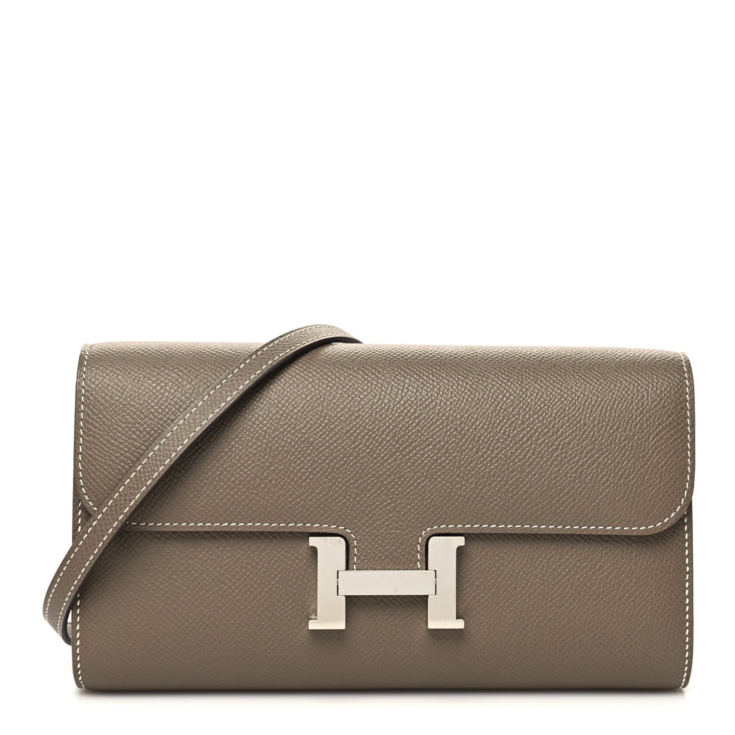 Hermes Epsom Constance Long To Go Wallet Etoupe 1 of 10