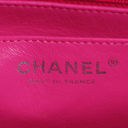 Chanel Iridescent Caviar Quilted Mini Square Flap Hot Pink 7 of 8