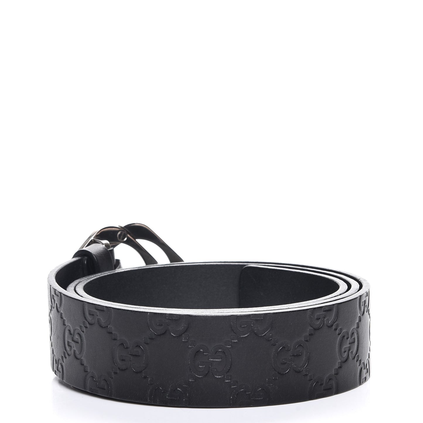Guccissima Square G Belt 95 38 Black