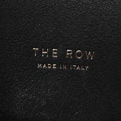 The Row Polished Saddle Calfskin Soft Margaux 12 Black 6 of 9