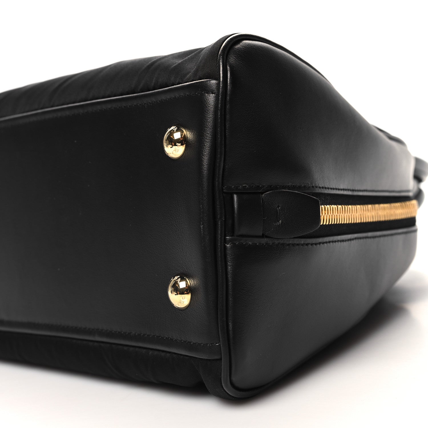 Prada Re-Nylon Tesutto Nappa Medium Re-Edition 1978 Bowler Bag Black 9 of 9