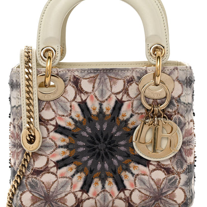 Christian Dior Calfskin Printed Mini KaleiDiorscopic Lady Dior Multicolor 7 of 11