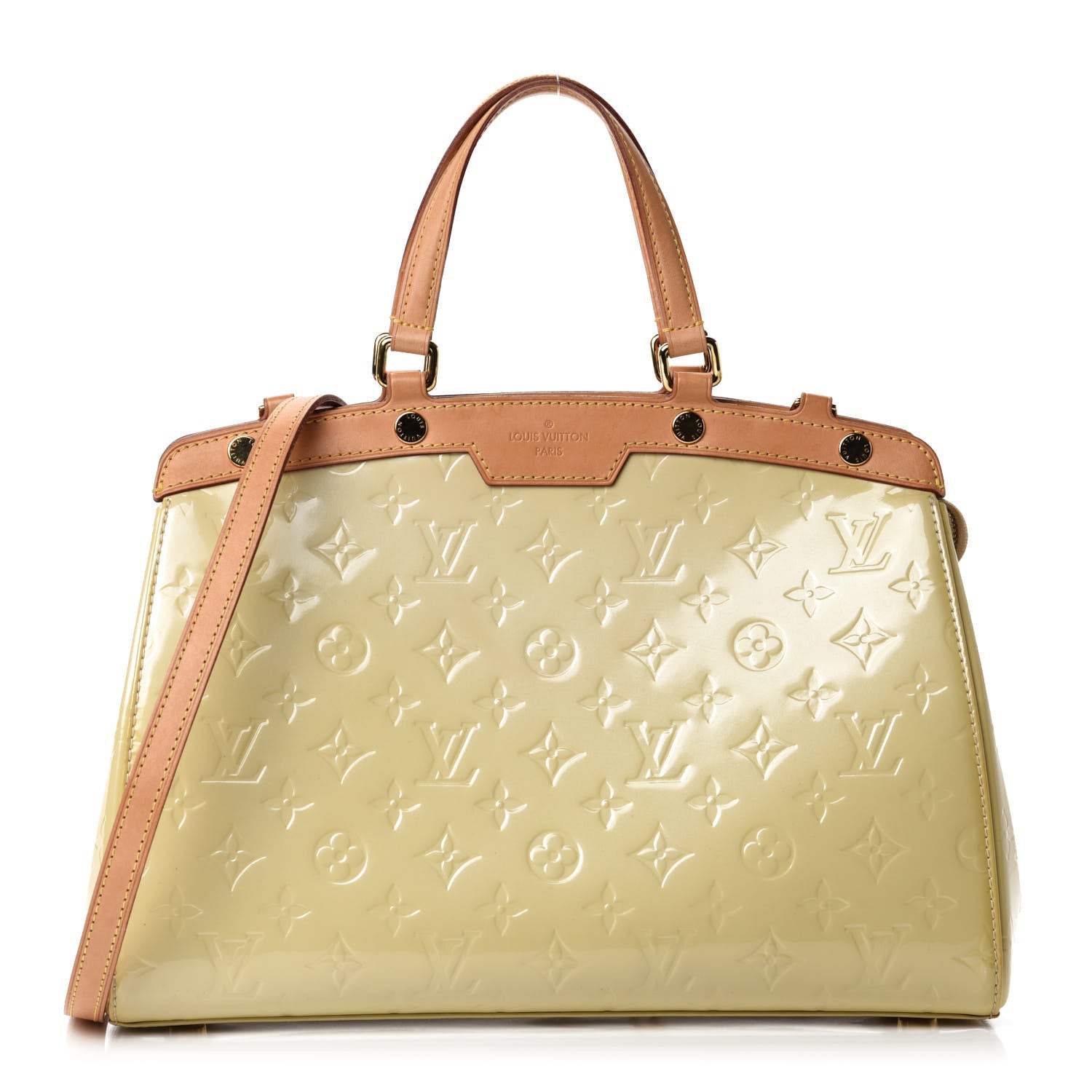 Louis Vuitton Vernis Brea MM Blanc Corail 1 of 12