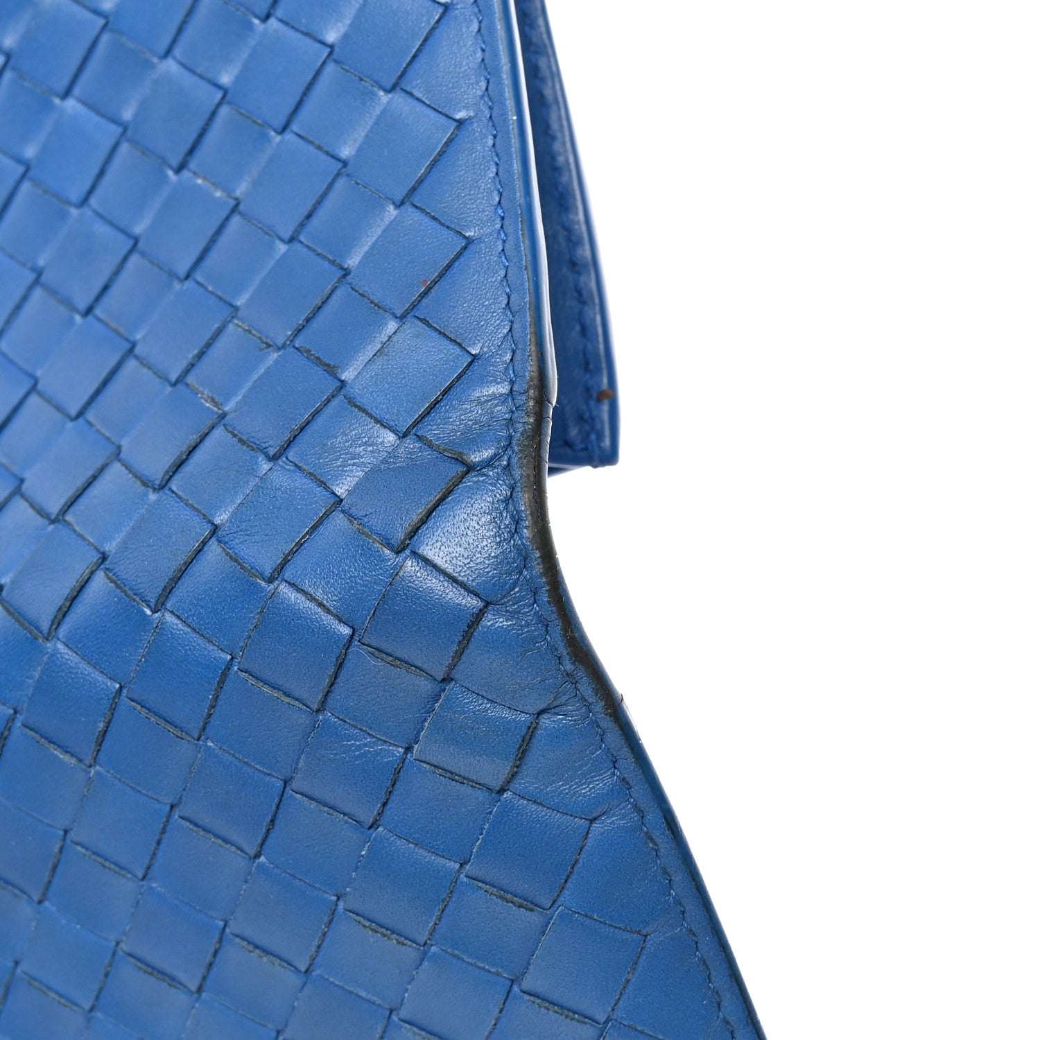 Bottega Veneta Nappa Intrecciato Continental Flap Wallet Bluette 9 of 13