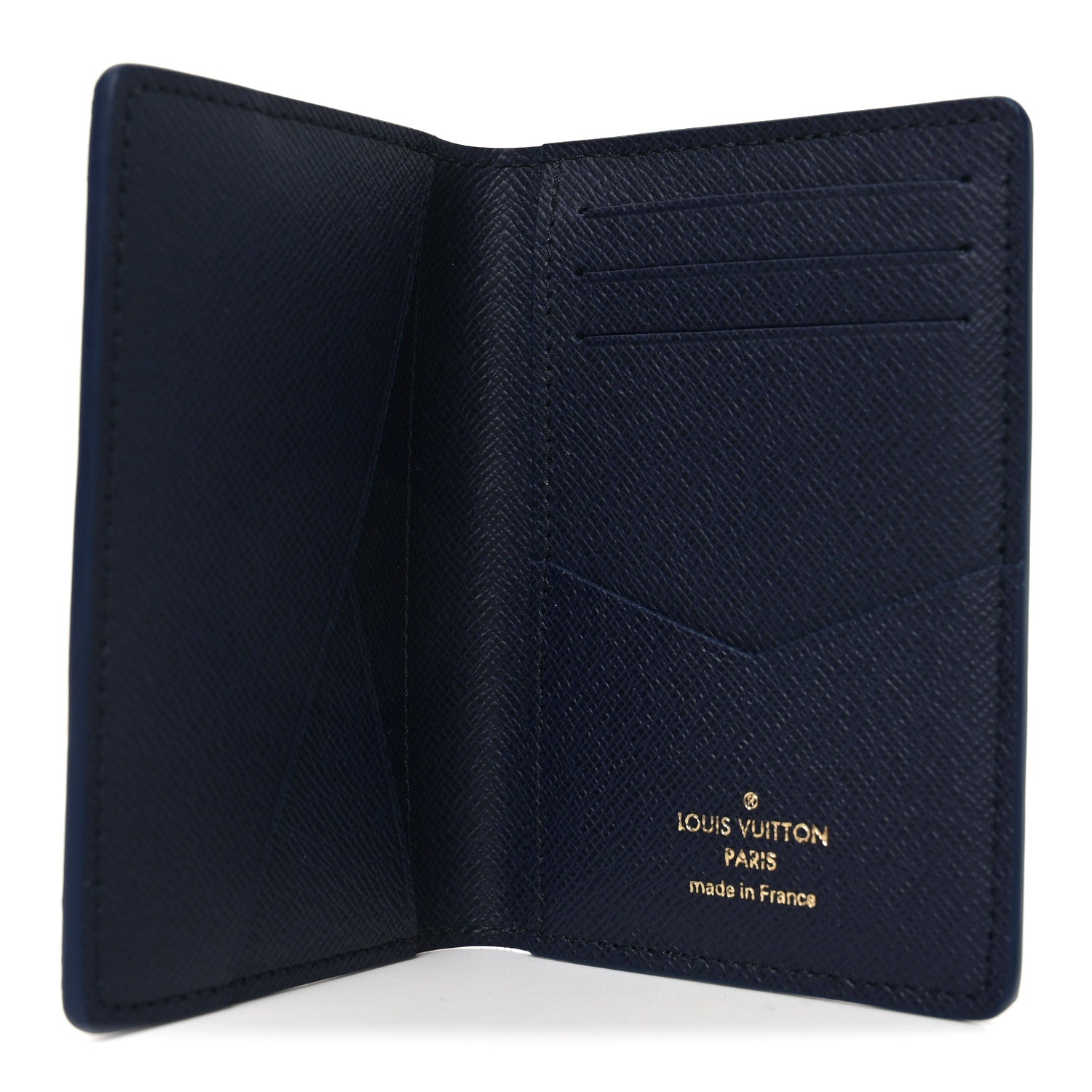 Louis Vuitton Monogram Bleach Pocket Organizer Ink Blue 5 of 7