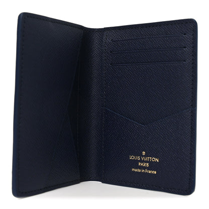 Louis Vuitton Monogram Bleach Pocket Organizer Ink Blue 5 of 7