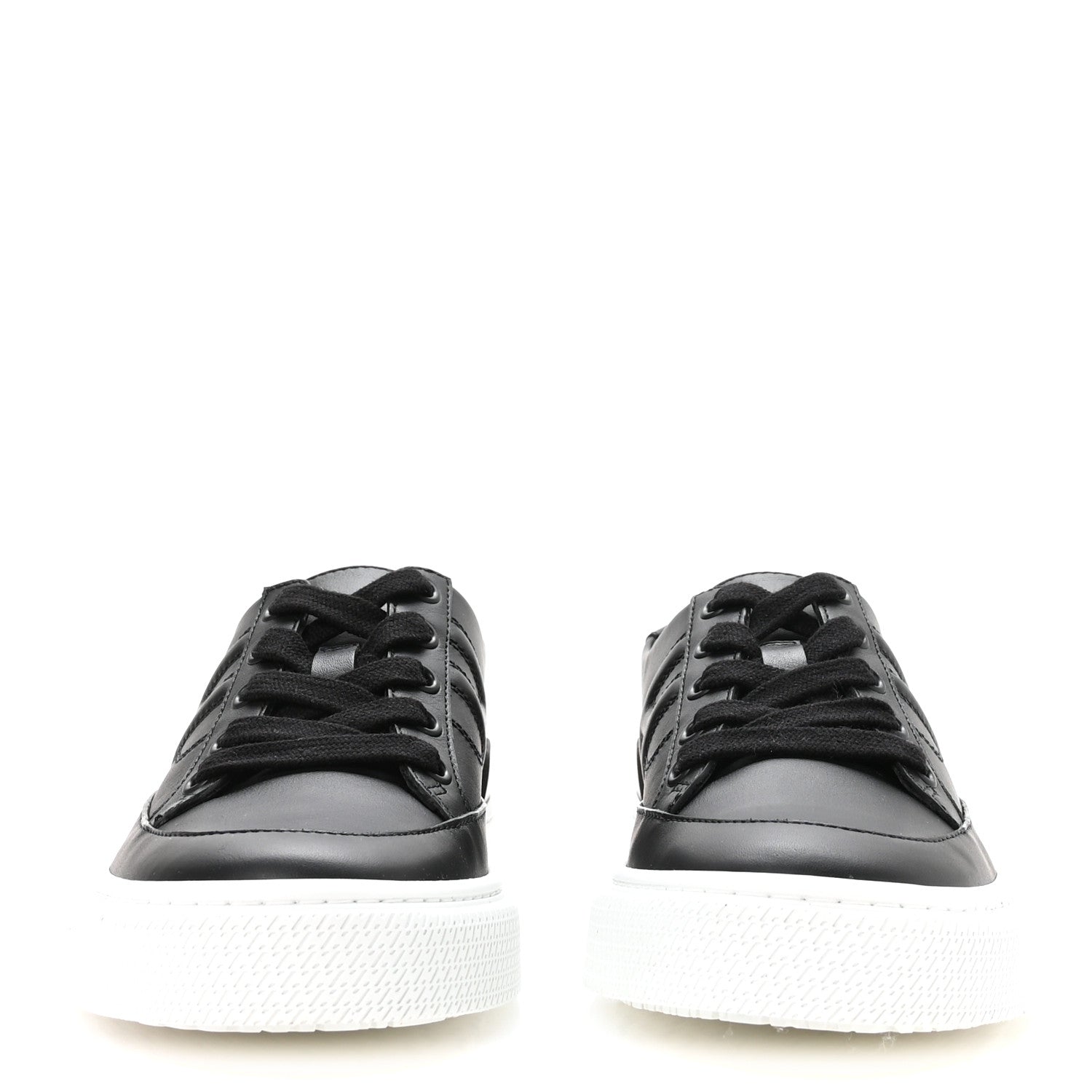 Hermes Calfskin Deep Sneakers 36 Black 3 of 8