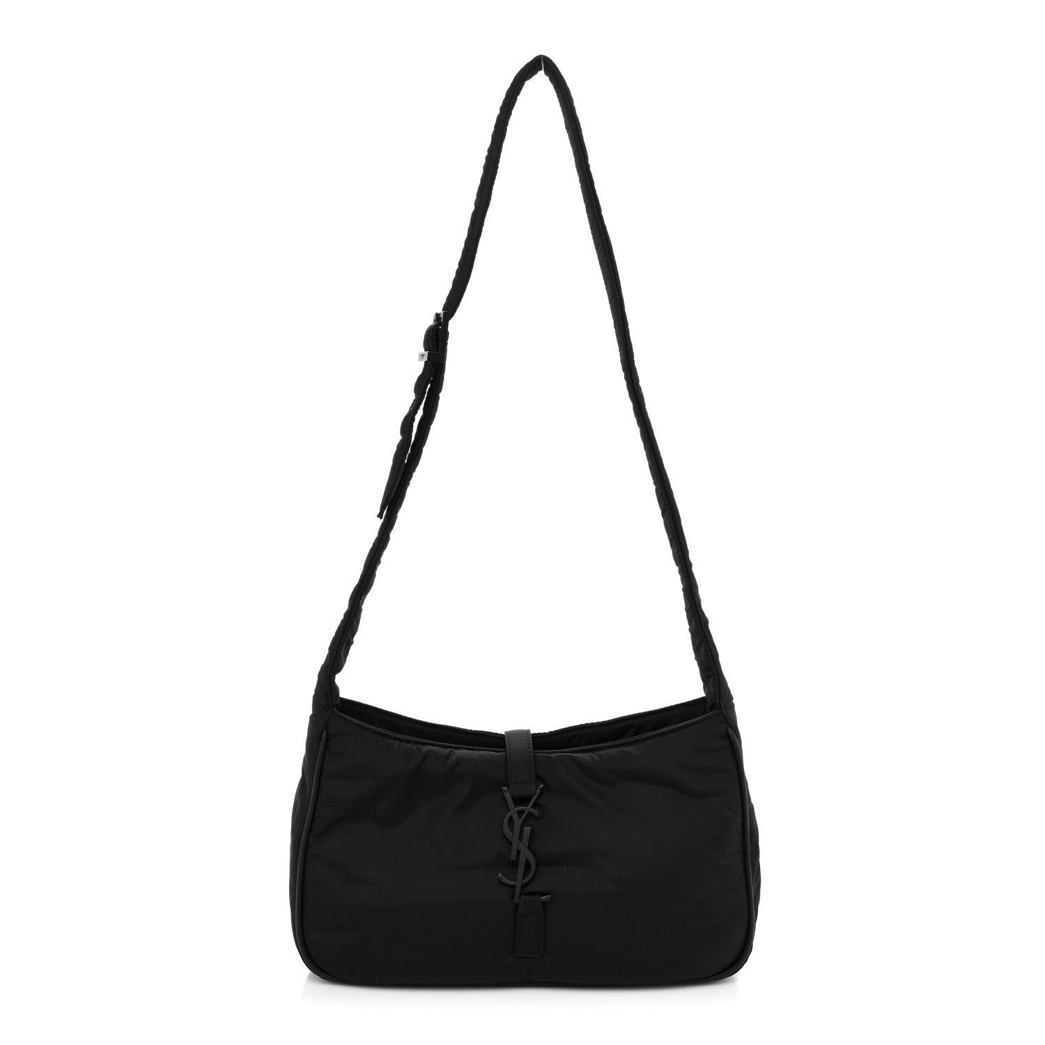 Saint Laurent Econyl Nylon Le 5 A 7 Hobo Black 1 of 9