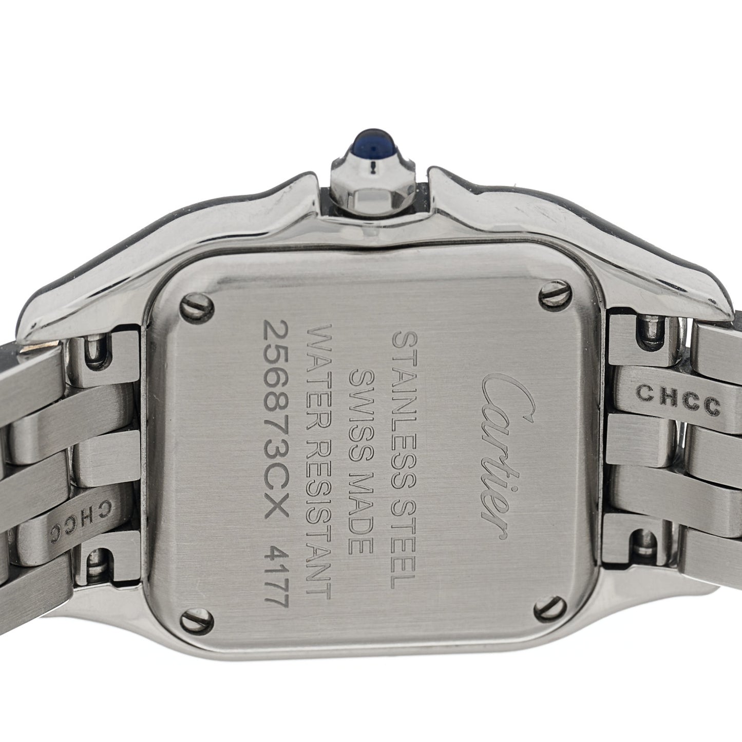 Stainless Steel Diamond 22mm Panthere Quartz Watch