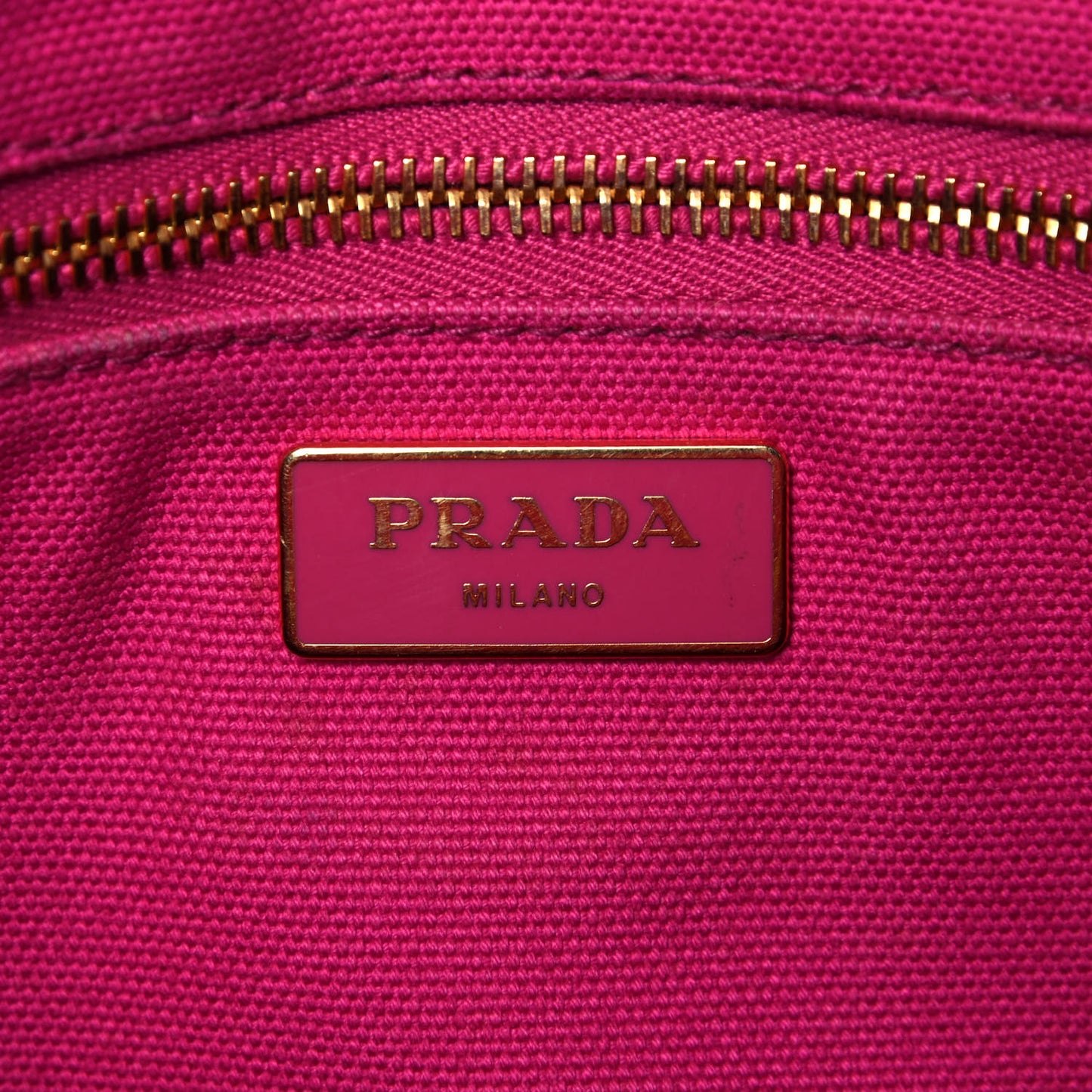 Canapa Logo Shopping Tote Fuxia