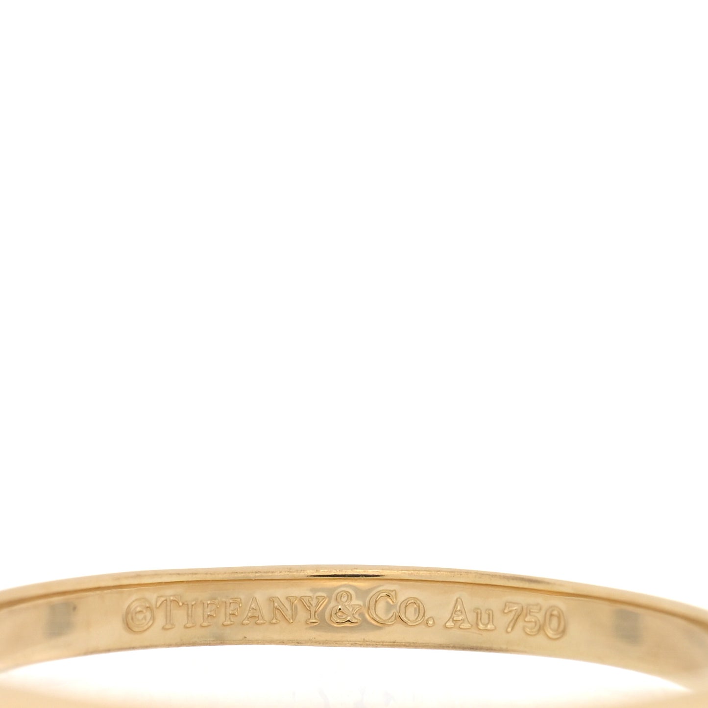 18K Yellow Gold 2mm Knife Edge Wedding Band Ring 56 7.5