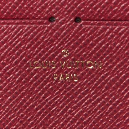 Louis Vuitton Calfskin Felicie Card Holder Insert Fuchsia 7 of 7