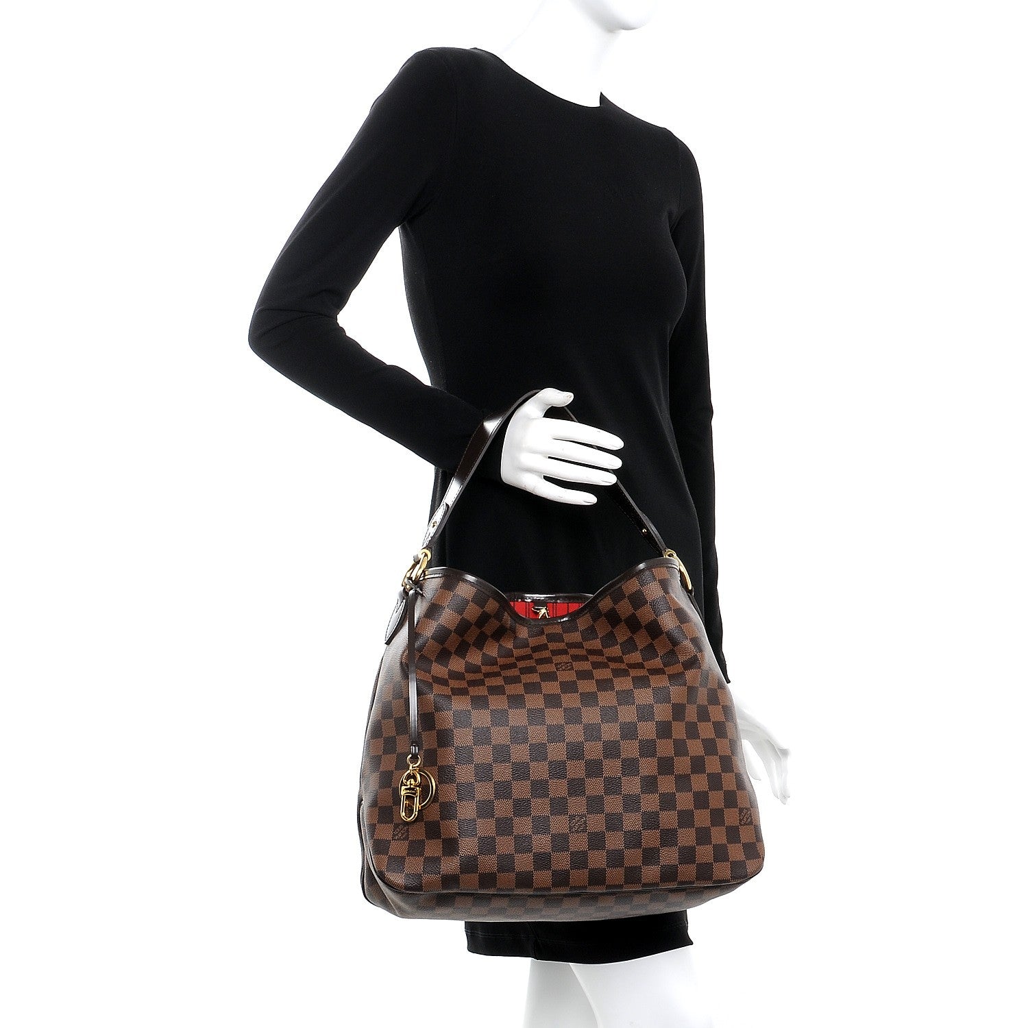 Louis Vuitton Damier Ebene Delightful MM 2 of 8