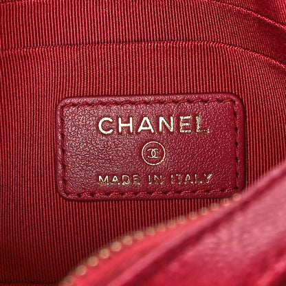 Chanel Caviar Quilted Camera Case Dark Pink 6 of 11