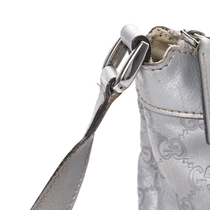 Gucci Guccissima Small D Ring Messenger Silver 16 of 19