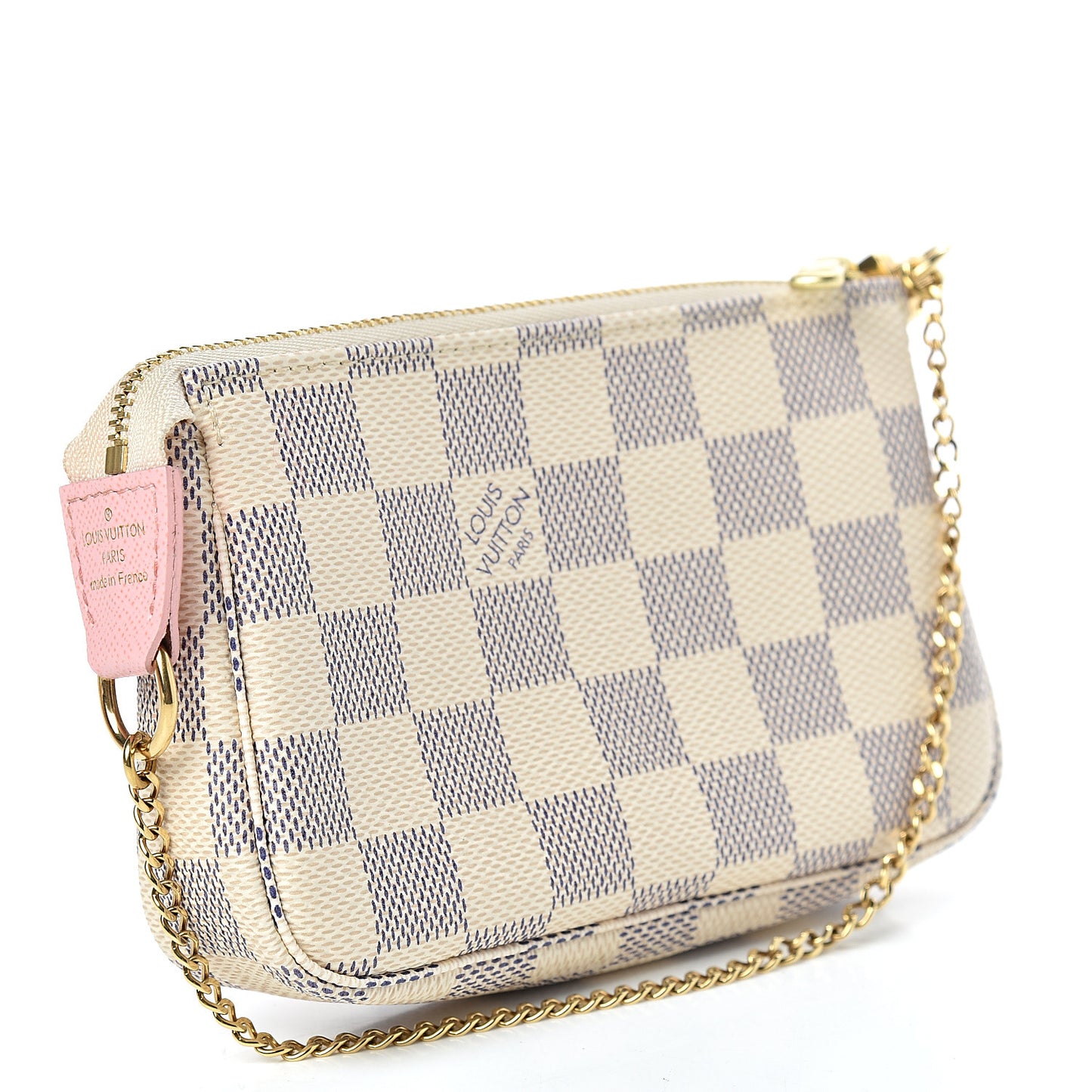 Damier Azur 2018 Christmas Animation Mini Pochette Accessories