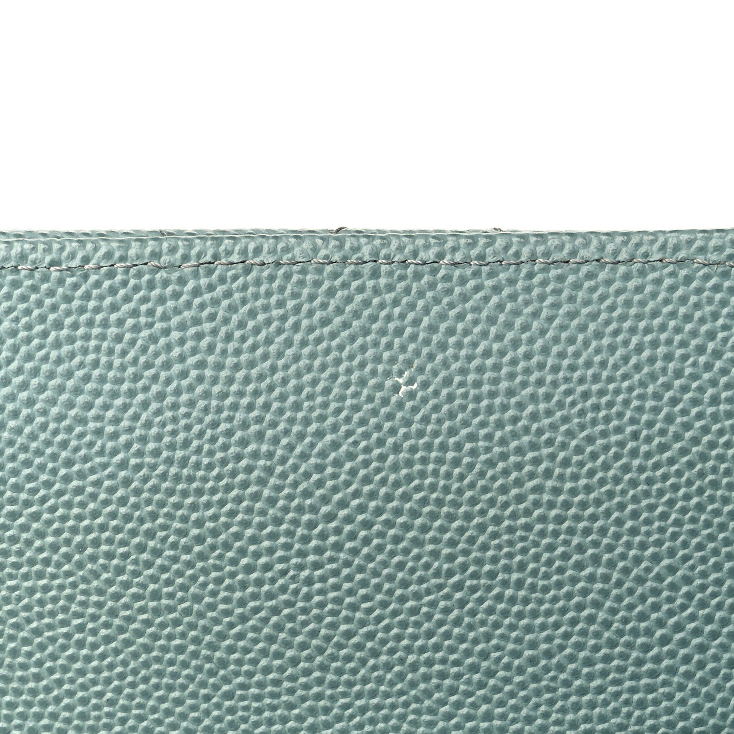 Chanel Caviar Quilted Medium Double Flap Green 9 of 12
