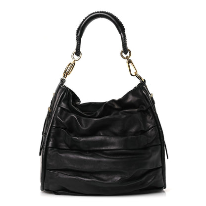 Christian Dior Lambskin Medium Libertine Hobo Black 1 of 11