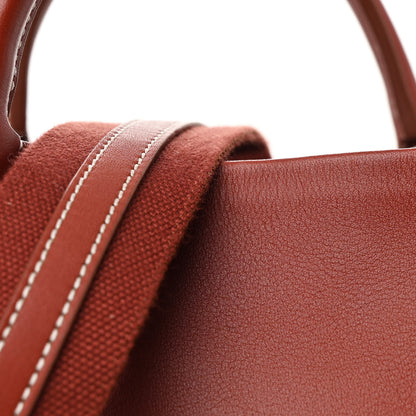 Loro Piana Smooth Calfskin Micro Bale Bag Deep Kummel 7 of 9