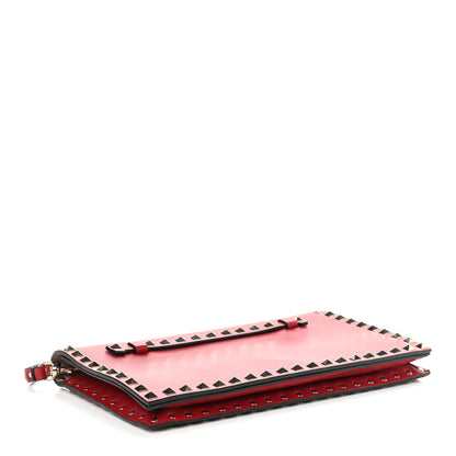 Valentino Garavani Nappa Rockstud Wristlet Clutch Rosso Valentino 3 of 8