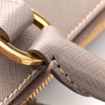 Prada Saffiano Medium Galleria Double Zip Tote Argilla 13 of 15