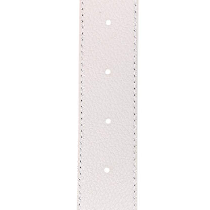 Louis Vuitton Taurillon Calfskin Monogram 30mm LV Initiales Reversible Belt 90 36 Rose Ballerine Ivory 5 of 9