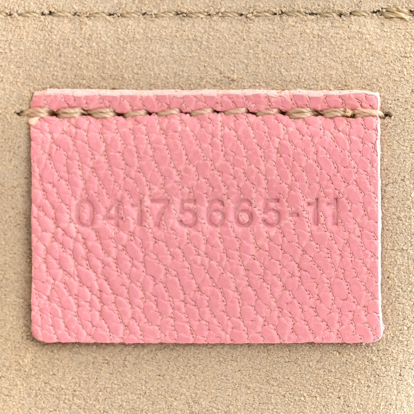 Grained Lambskin Mini Drew Shoulder Bag Misty Rose