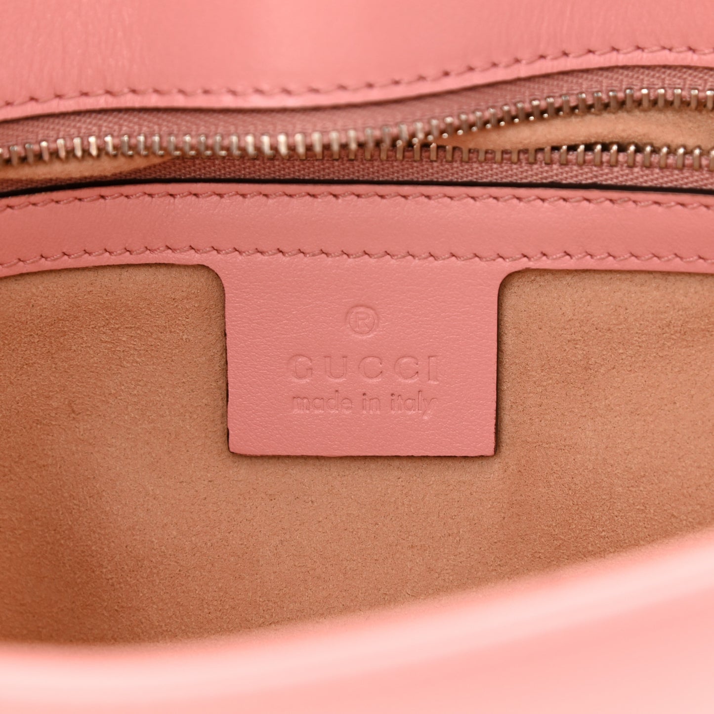 Calfskin Matelasse Small GG Marmont Shoulder Bag Wild Rose
