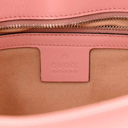 Gucci Calfskin Matelasse Small GG Marmont Shoulder Bag Wild Rose 6 of 12