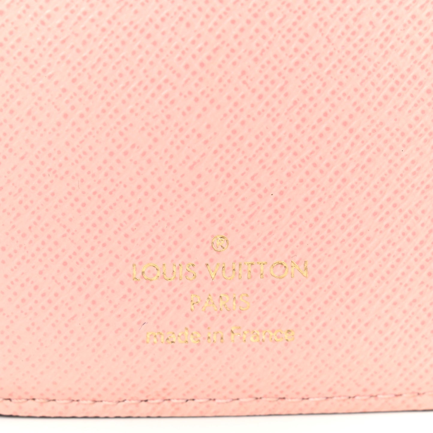 Damier Ebene Victorine Wallet Rose Ballerine