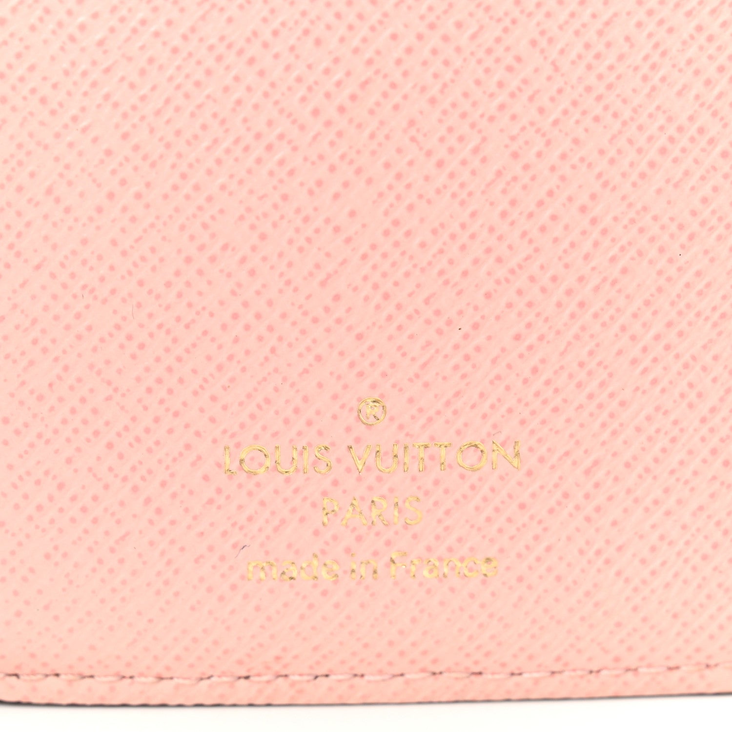 Louis Vuitton Damier Ebene Victorine Wallet Rose Ballerine 5 of 10