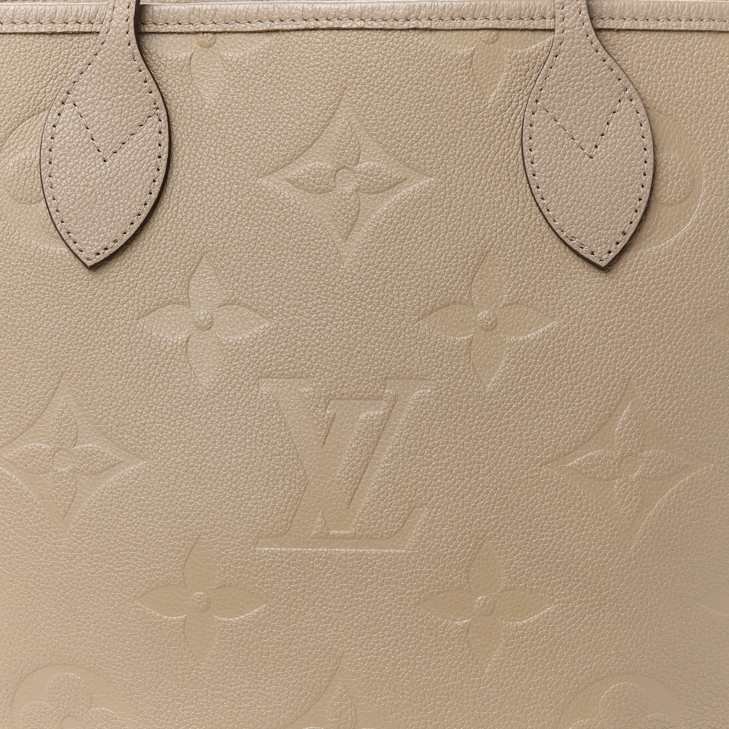 Louis Vuitton Empreinte Monogram Giant Neverfull MM Tourterelle 12 of 14